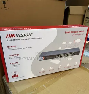 Hikvision 24-Port Gigabit PoE Switch