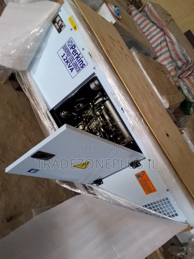 12KVA Perkins Soundproof Diesel Generator - 1