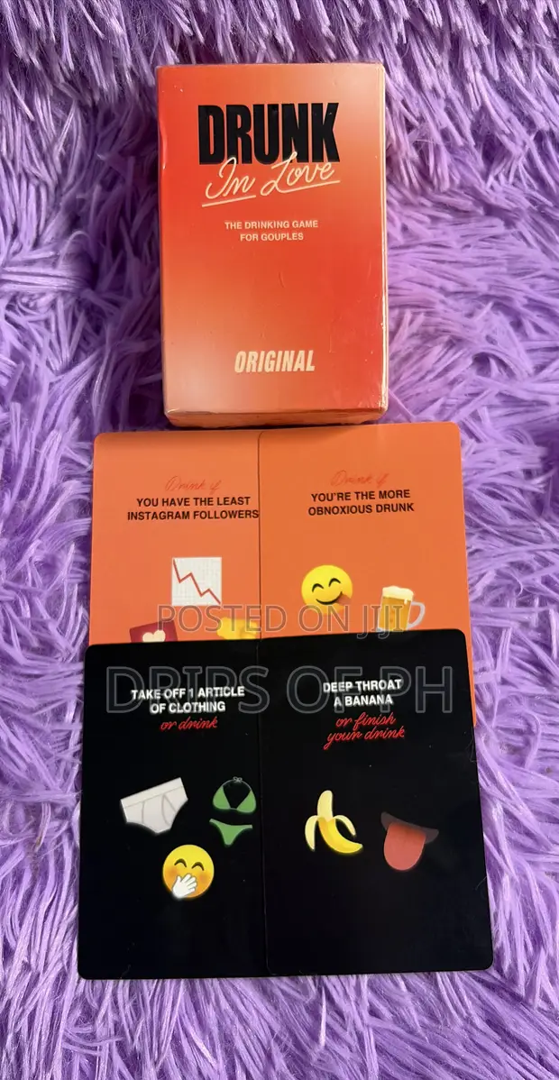 Drunk in Love Card Game for Couples - 1