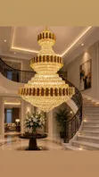 Original Crystal Chandelier Light 1200mm for High Parlor - 2
