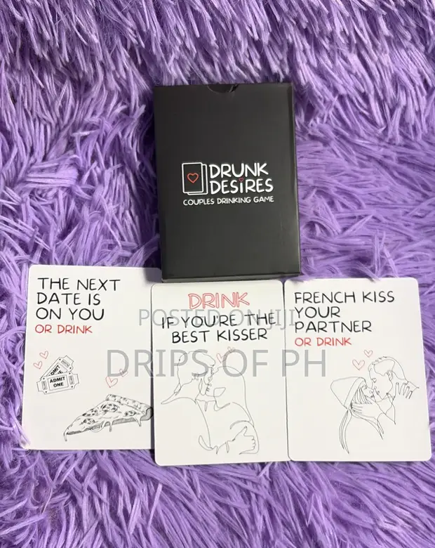 Drunk Desires Card Game for Couples - 1