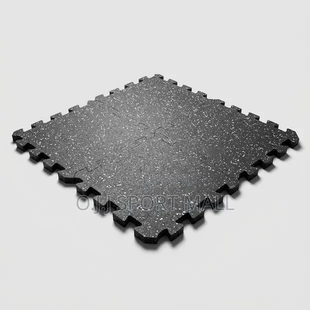 15mm Interlocking Gym Floor Mat - 1sqm - 1