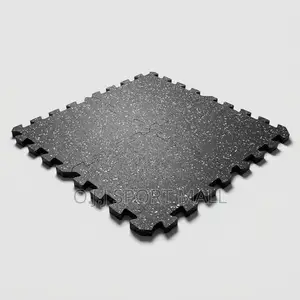 15mm Interlocking Gym Floor Mat - 1sqm