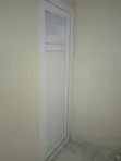 PVC Turkey Toilet Door - White - 2