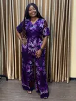 Adire Crepe Jumpsuit - Shirin Amfani - 1