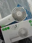 Portable Lightweight Rechargeable Lithium Hand Fan - 1