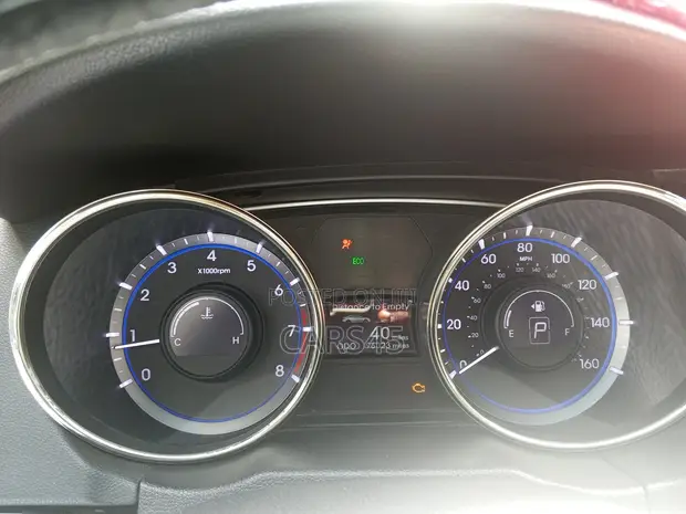 Hyundai Sonata 2012 Blue - 1