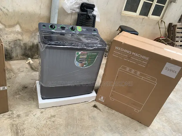 Syinix E8WTMN 8.5KG Twin Tub Washing Machine - 1