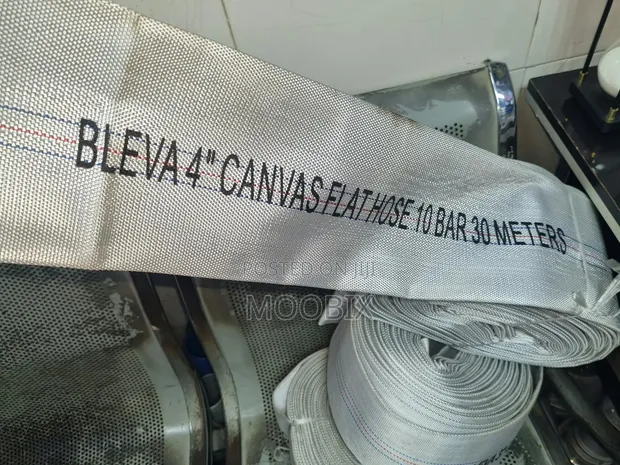 4 Inch Mai Ƙarfi Hose na Wuta na Canvas - 30m - 1