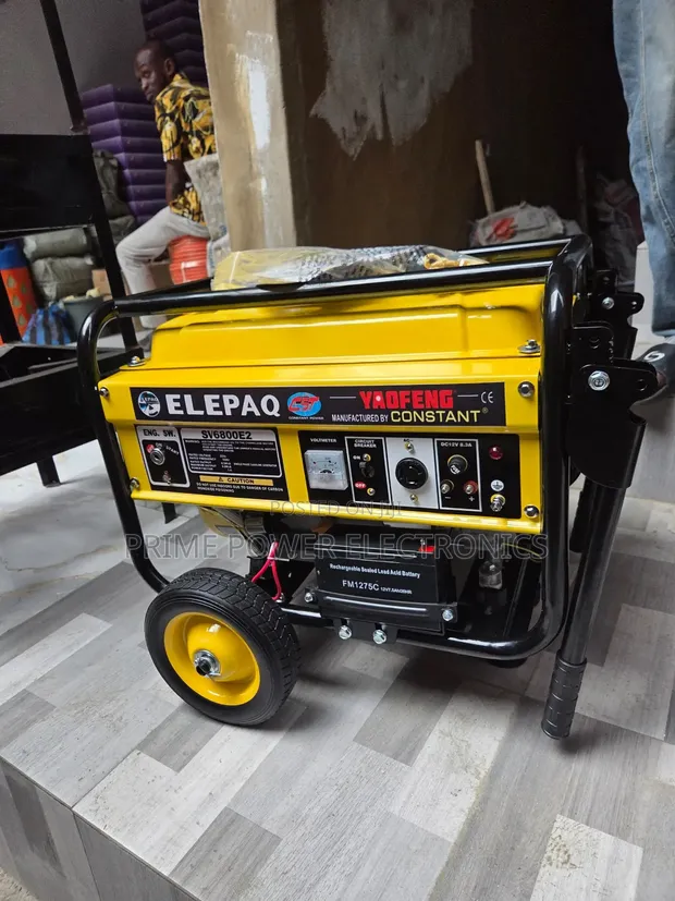 Elepaq 4.5kVA Manual Petrol Generator - 1