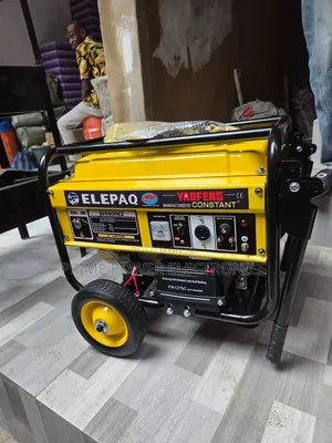Elepaq 4.5kVA Jan Bandaki na Man Fetur