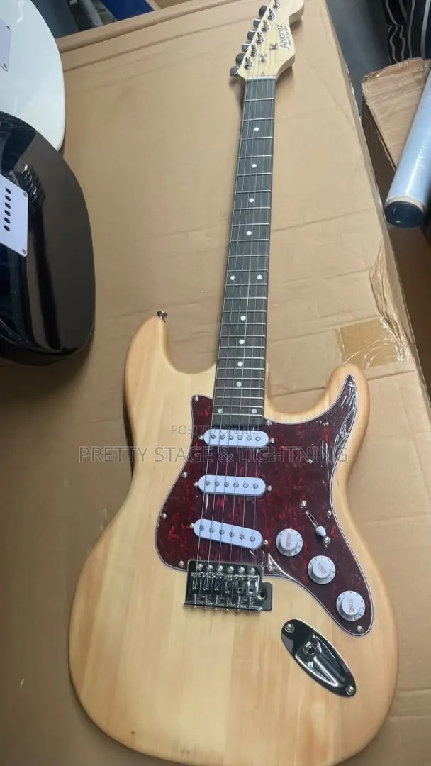 Alvarez Lead Electric Guitar - Natural Finish - 1