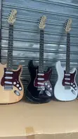 Alvarez Lead Electric Guitar - Natural Finish - 2