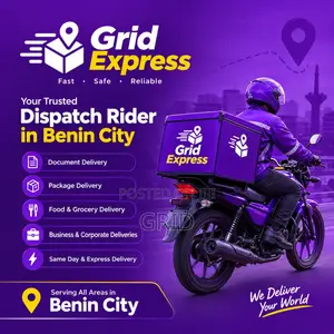 Grid Express Rider Sabis na Aikawa a Benin City