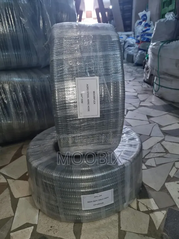 3/4 Inch Steel Wire Reinforced Hose - 1