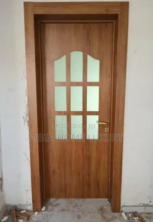 Wooden/Glass Room Doors - Brand New