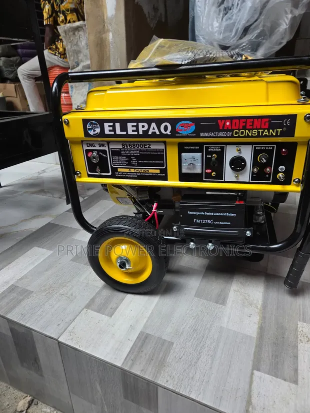 4.5kVA Elepaq Generator - Manual Start, Copper Coil - 1