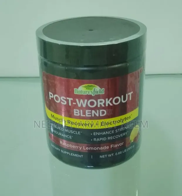 Nature's Field Post-Workout Blend 300g Raspberry Lemonade - 1