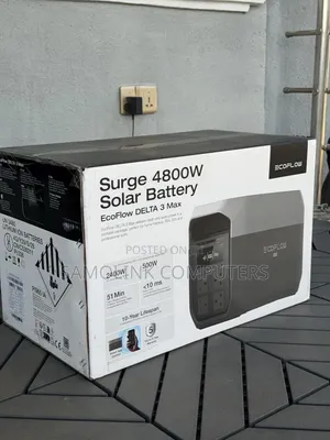 EcoFlow Delta 3 Max Portable Power Station 800W