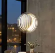 Danish Bauhaus Moon Bar Chandelier - Restaurant, Study, Bedroom - 2