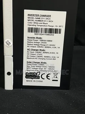 Sunfield 1500W 24V Hybrid Inverter Charger