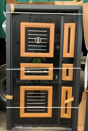 Luxury Turkish Security Door - Black