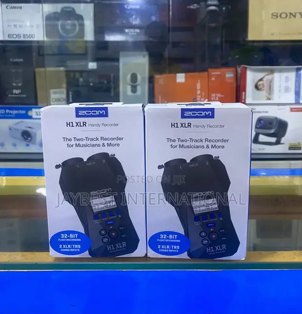 Zoom H1 XLR Portable Audio Recorder - 1
