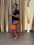 Colorful Adire Cargo Pants - 3