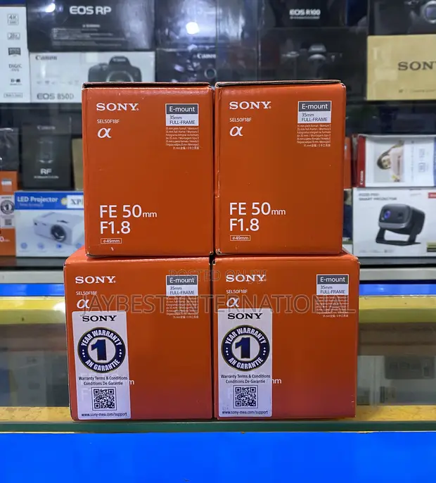 Sony FE 50mm F/1.8 Lens - 1