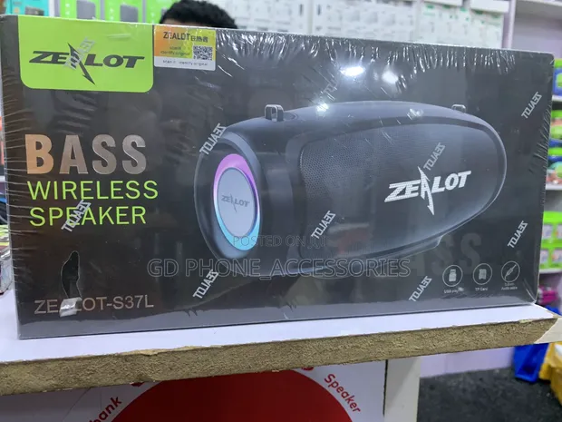 Brand New Zealot S37L 40W Heavy Bass Wireless Bluetooth Speaker - RGB - 1