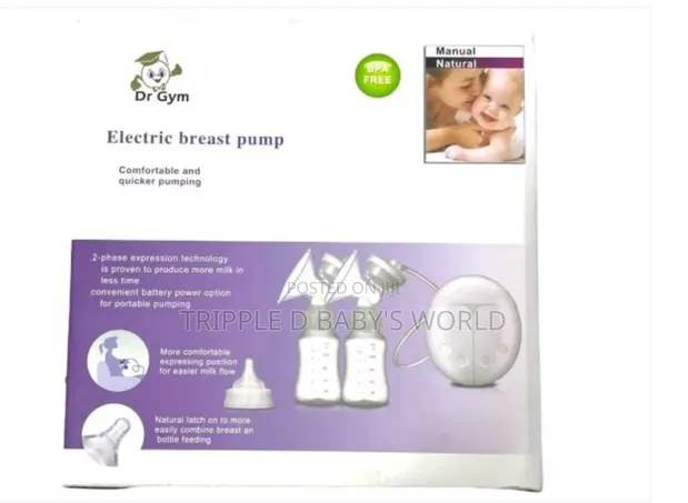 Dr Gym Double Electric Breast Pump - 1