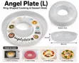 KOKUBO Angel Plate L Microwave Cooking Dessert Mold - 900ml - 1