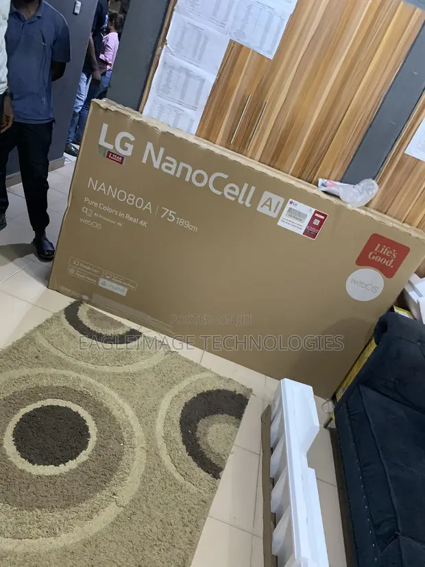 Brand New LG 75" NanoCell AI TV NANO80A - 1