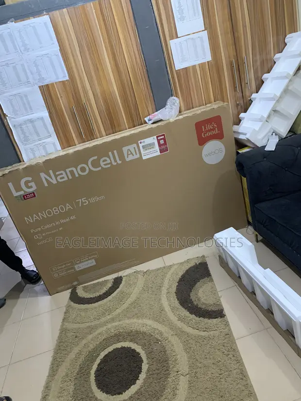 Brand New LG NanoCell AI TV 75-inch NANO80A - 1