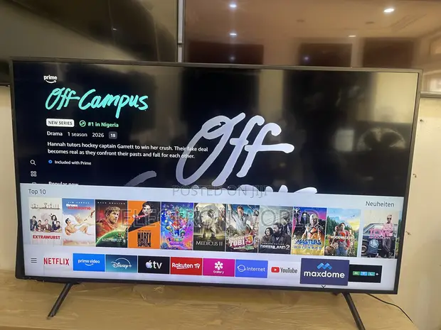 65" Samsung UHD HDR Smart TV (Made in Europe) - 1