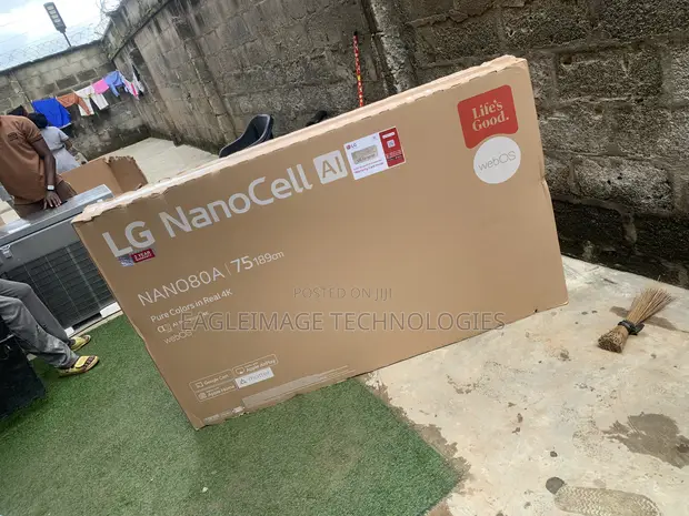 Brand New LG 75" NanoCell AI TV NANO80A - 1