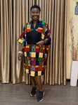 Ankara Short Boubou Dress - Medium/Large - 2