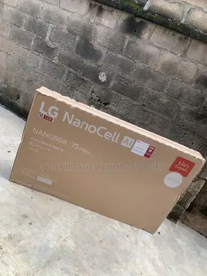 Brand New LG 75" NanoCell AI TV NANO80A