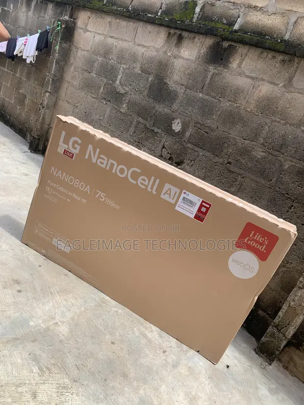 Brand New LG 75" NanoCell AI TV NANO80A - 1