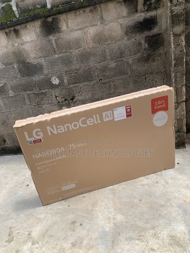 Brand New LG 75" NanoCell AI TV NANO80A - 1