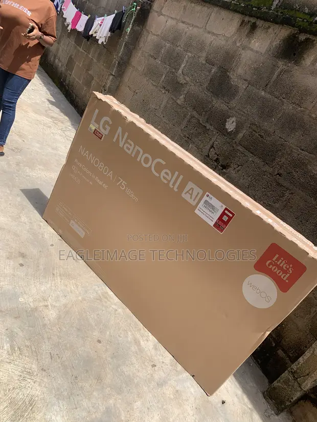 Brand New LG 75" NanoCell AI TV NANO80A - 1