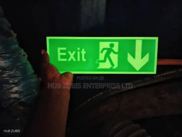 Photoluminescent Exit Signage (IMO Standard) - 1
