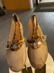Zara Leopard Print Flat Shoes - 1