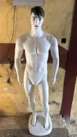 High Quality Male White Mannequin with Face - 1