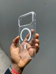 Ultra Slim Transparent Magnetic Case for iPhone 18 Pro Max - 5