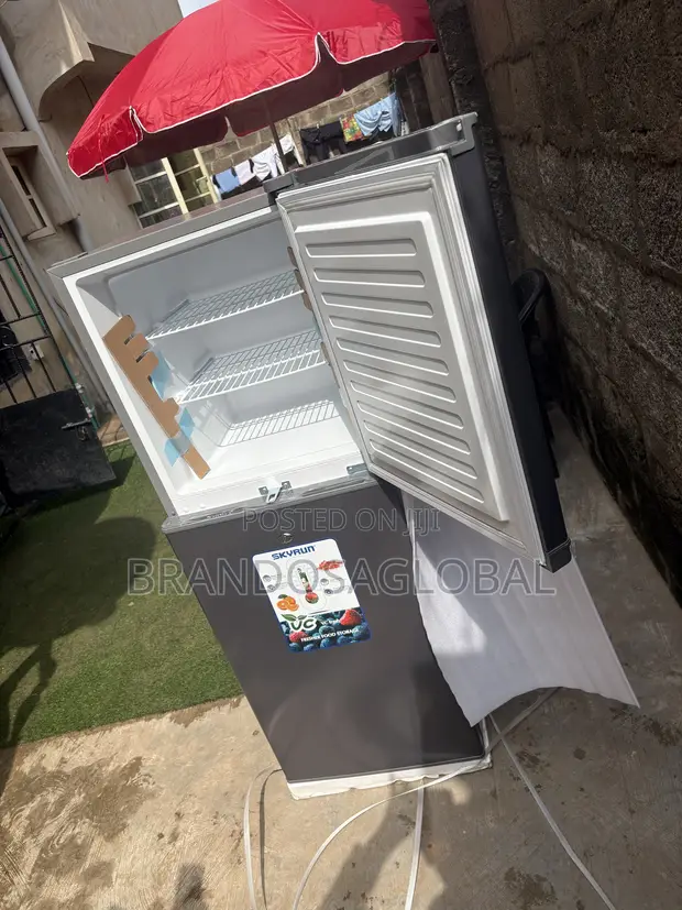 Skyrun BCD-195 195L Double Door Refrigerator - 1