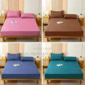 Waterproof Bedsheets tare da 2 Pillow Cases - Sabon Samfuri