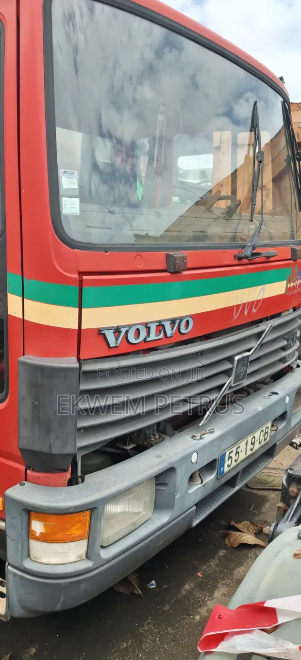 Used Volvo FL6 Turbo Waste Disposal Truck 1994 Red - 1