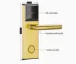 M1 Card Hotel Door Lock - Gold - 1