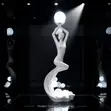 Hotel Luxury Humonoid Sculpture Designer Statue Lamp - 1